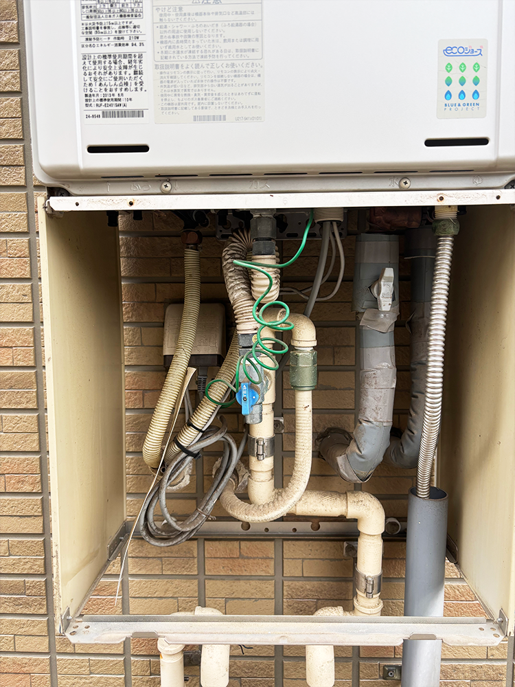 給湯器-配管部分